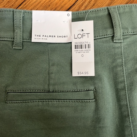NWT Palmer Shorts in Twill by The Loft size 0 - Picture 5 of 6